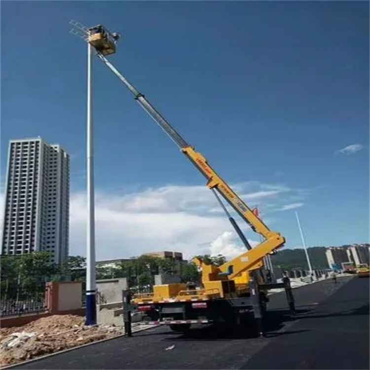 任丘维修路灯的曲臂升降车出租